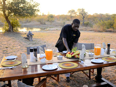 Breakfast Timbavati Kambaku Safari Lodge Timbavati Game Reserve South Africa